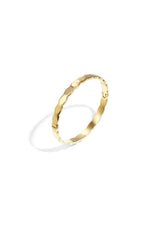 Load image into Gallery viewer, bangle armband organische vorm stainless steel goudkleurig
